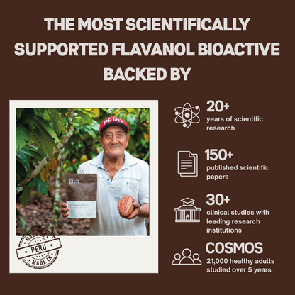 Viva Harbor High Flavanol Ceremonial Cacao - Naturally Support Healthy Blood Pressure & Circulation