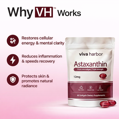 VH™ Astaxanthin 12mg Softgels