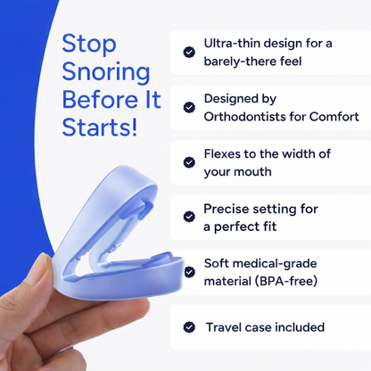 The Quiet Anti-Snoring Mouthpiece Universal Size