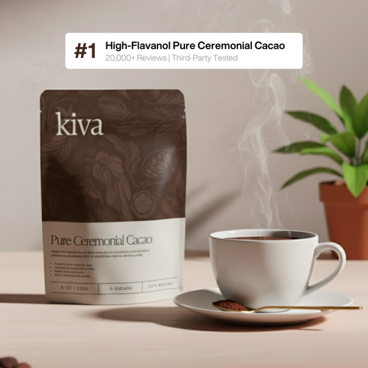Viva Harbor High Flavanol Ceremonial Cacao - Naturally Support Healthy Blood Pressure & Circulation